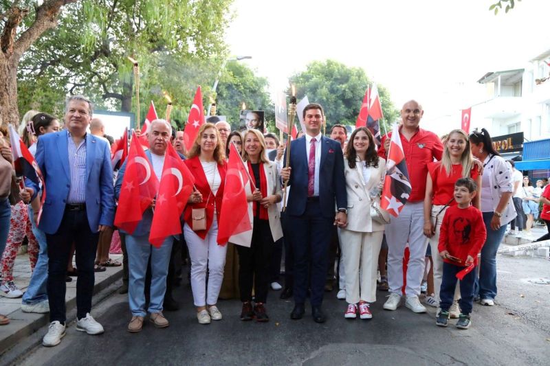 BODRUM’DA 19 MAYIS COŞKUYLA KUTLANDI