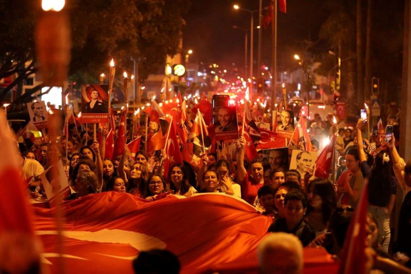 BODRUM’DA 19 MAYIS COŞKUYLA KUTLANDI