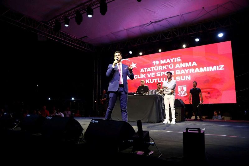 BODRUM’DA 19 MAYIS COŞKUYLA KUTLANDI