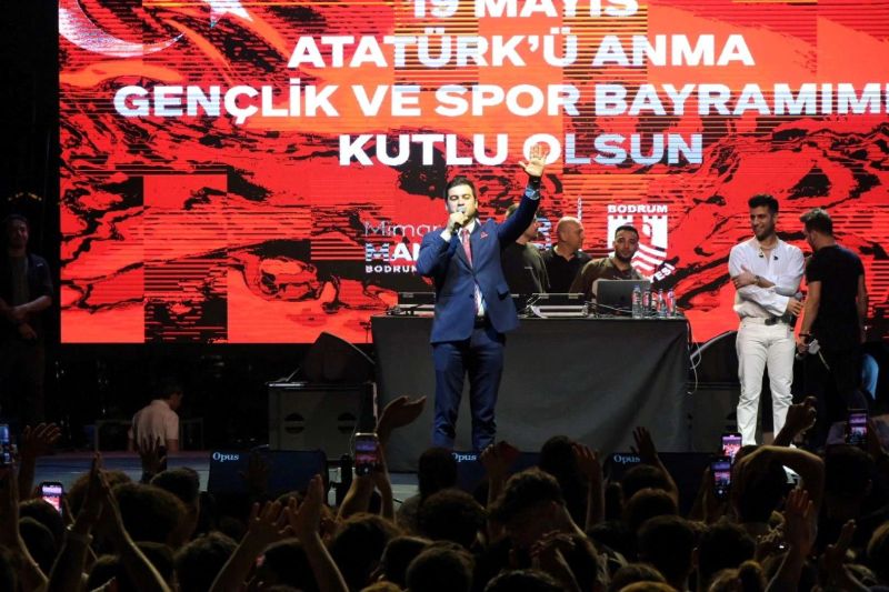 BODRUM’DA 19 MAYIS COŞKUYLA KUTLANDI