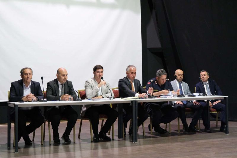 BAŞKAN MANDALİNCİ MUHTARLARLA BULUŞTU