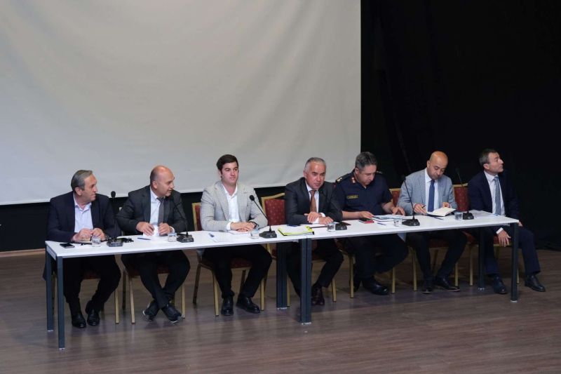 BAŞKAN MANDALİNCİ MUHTARLARLA BULUŞTU