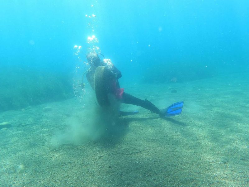 PRESERVING BODRUM'S BLUE: FOURTH STAGE OF SEAFLOOR CLEANING IN ORTAKENT