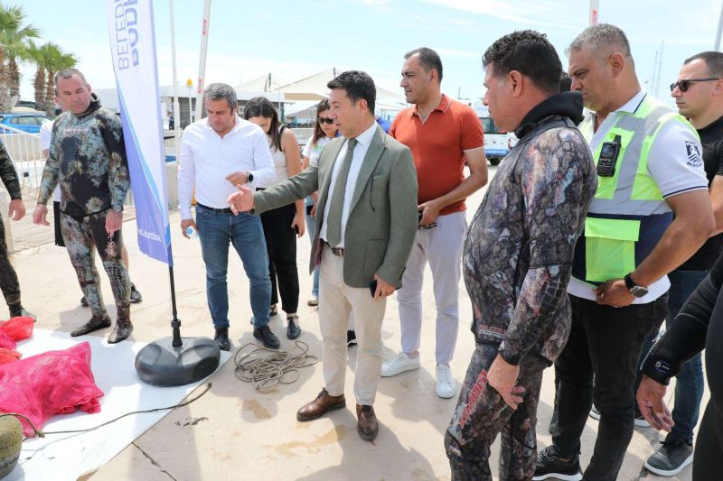 PRESERVING BODRUM'S BLUE: FOURTH STAGE OF SEAFLOOR CLEANING IN ORTAKENT