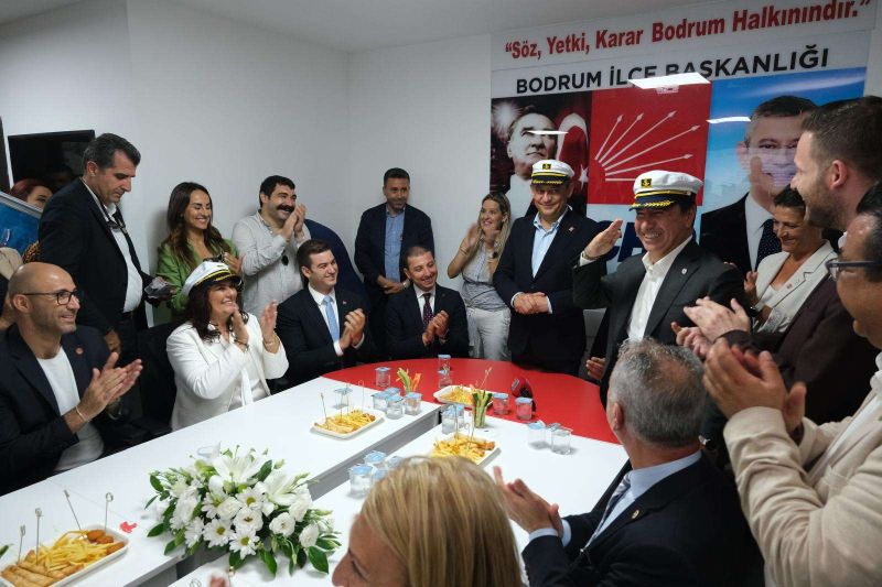 GENEL BAŞKAN ÖZGÜR ÖZEL BODRUM’DA