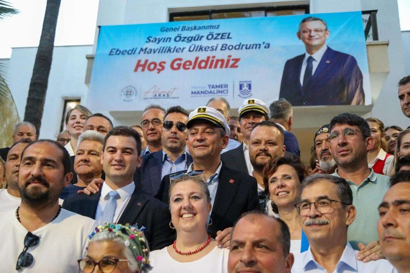 GENEL BAŞKAN ÖZGÜR ÖZEL BODRUM’DA