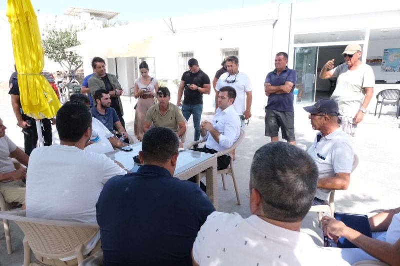 BAŞKAN MANDALİNCİ’DEN TÜRKBÜKÜ VE GÖLKÖY’E ZİYARET