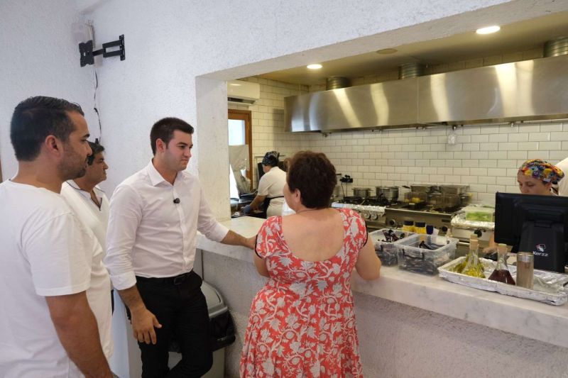 BAŞKAN MANDALİNCİ’DEN TÜRKBÜKÜ VE GÖLKÖY’E ZİYARET