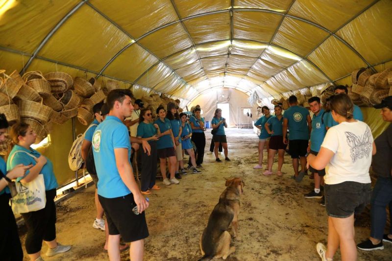 DÖRDÜNCÜ GENÇLİK VE TARIM KAMPI'NIN BİRİNCİ DÖNEMİ TAMAMLANDI