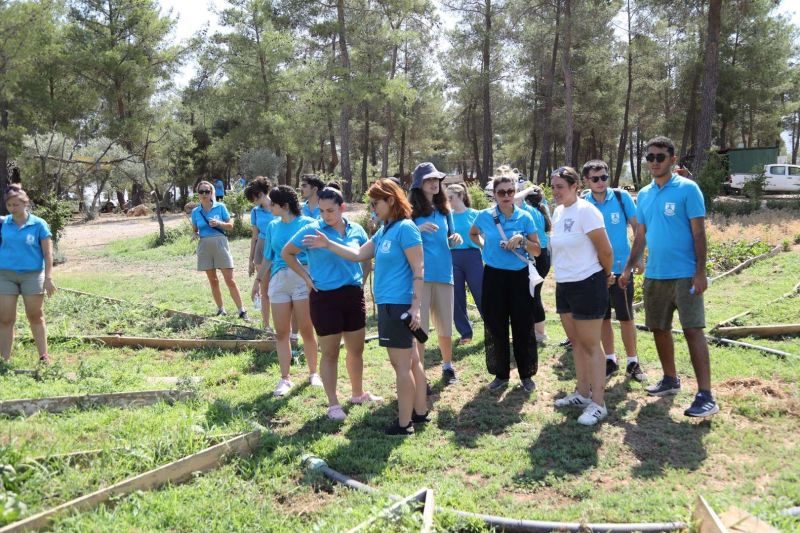 DÖRDÜNCÜ GENÇLİK VE TARIM KAMPI'NIN BİRİNCİ DÖNEMİ TAMAMLANDI