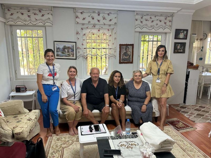 BELEDİYE EKİPLERİNDEN KIBRIS GAZİLERİNE ZİYARET