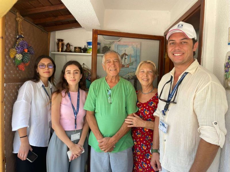 BELEDİYE EKİPLERİNDEN KIBRIS GAZİLERİNE ZİYARET