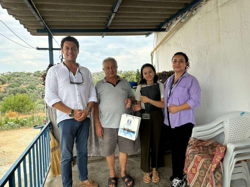 BELEDİYE EKİPLERİNDEN KIBRIS GAZİLERİNE ZİYARET