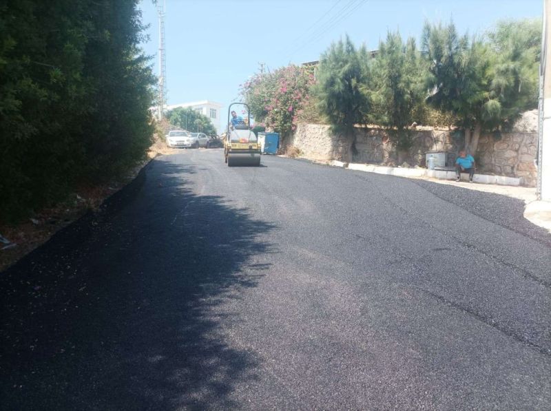 CADDE VE SOKAKLARDA ASFALT SERİM ÇALIŞMALARI