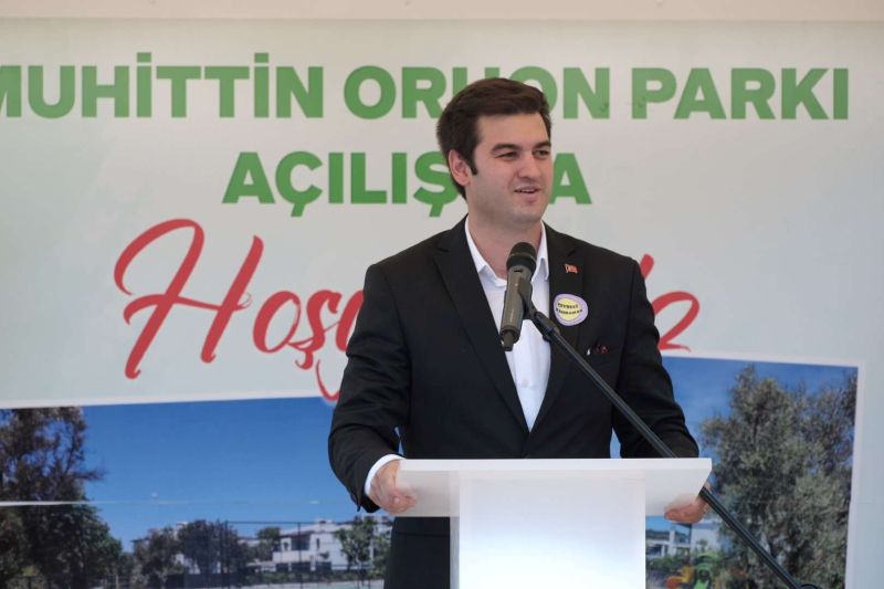 MUHİTTİN ORHON PARKI AÇILDI