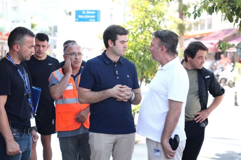 BAŞKAN MANDALİNCİ: “YERİNDE TESPİT EDİP HIZLI ÇÖZÜMLER ÜRETİYORUZ”