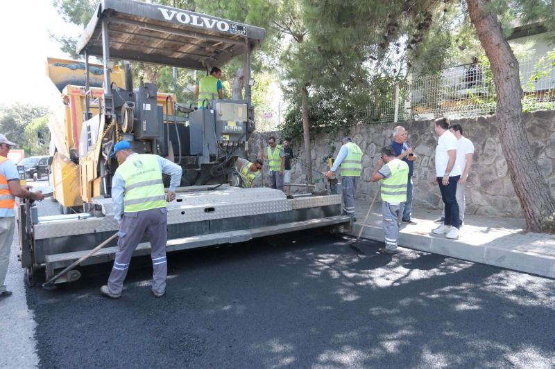 BODRUM’DA ASFALT ÇALIŞMASINA SÜRPRİZ ZİYARET