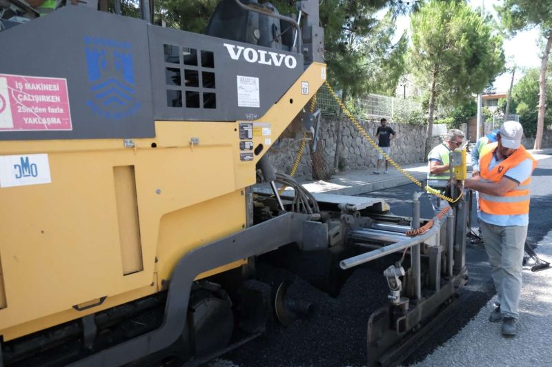 BODRUM’DA ASFALT ÇALIŞMASINA SÜRPRİZ ZİYARET