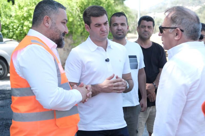 BODRUM’DA ASFALT ÇALIŞMASINA SÜRPRİZ ZİYARET