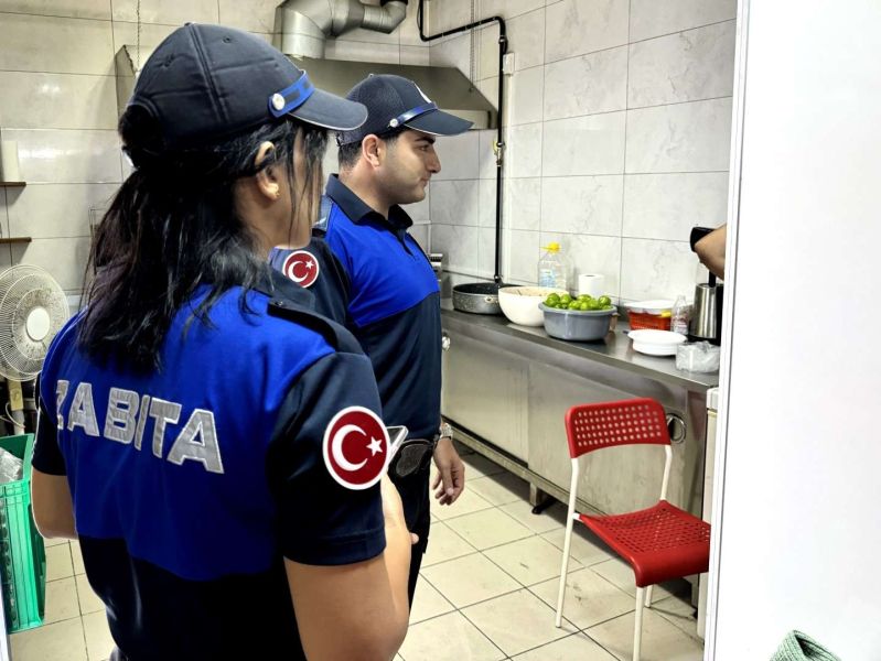 ZABITA EKİPLERİNDEN KANTİN DENETİMİ