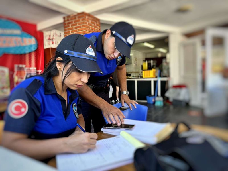 ZABITA EKİPLERİNDEN KANTİN DENETİMİ