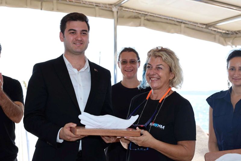 BLUE EXİLE ART PROJECT SUALTI PARKI 2. ETABI YAPILDI