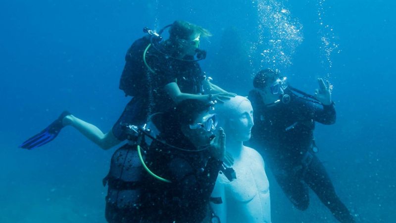 BLUE EXİLE ART PROJECT SUALTI PARKI 2. ETABI YAPILDI