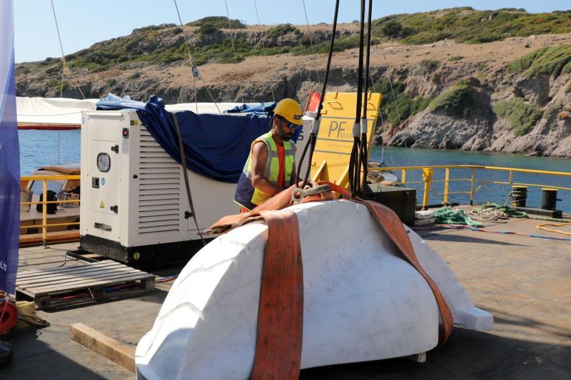 BLUE EXİLE ART PROJECT SUALTI PARKI 2. ETABI YAPILDI