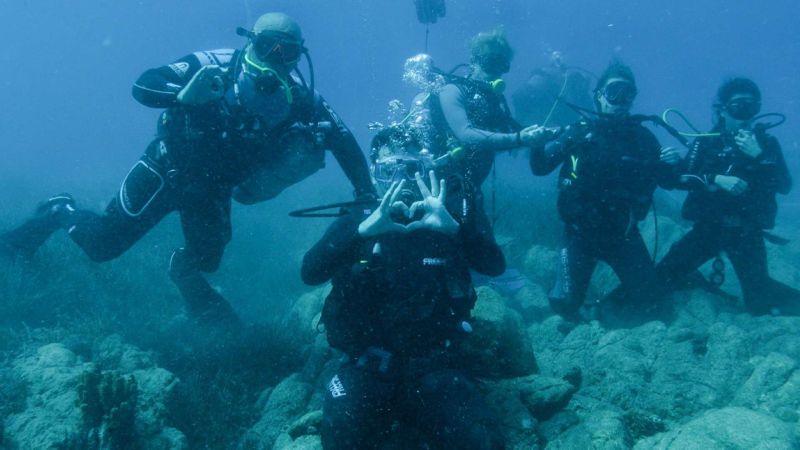 BLUE EXİLE ART PROJECT SUALTI PARKI 2. ETABI YAPILDI