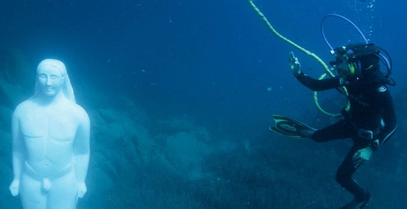 BLUE EXİLE ART PROJECT SUALTI PARKI 2. ETABI YAPILDI