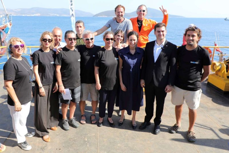 BLUE EXİLE ART PROJECT SUALTI PARKI 2. ETABI YAPILDI