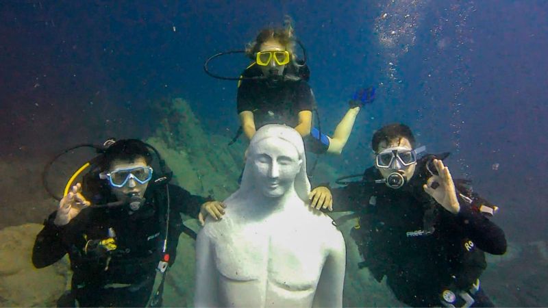 BLUE EXİLE ART PROJECT SUALTI PARKI 2. ETABI YAPILDI