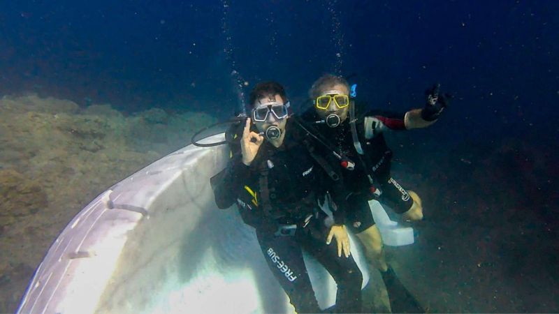 BLUE EXİLE ART PROJECT SUALTI PARKI 2. ETABI YAPILDI