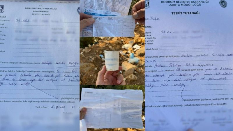 ATTIKLARI ÇÖPLERDEN TESPİT EDİLDİLER