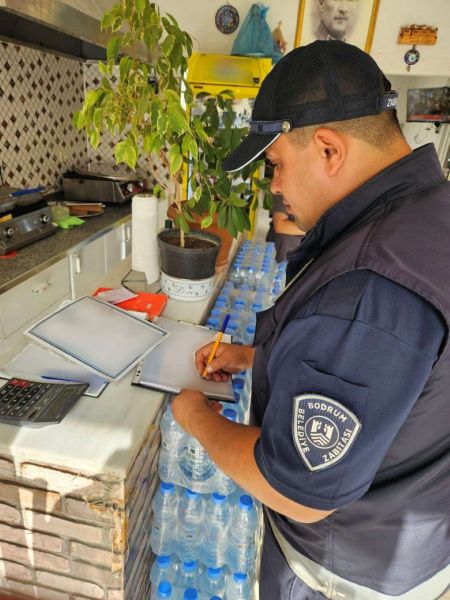 ZABITA EKİPLERİNDEN RUHSAT DENETİMİ