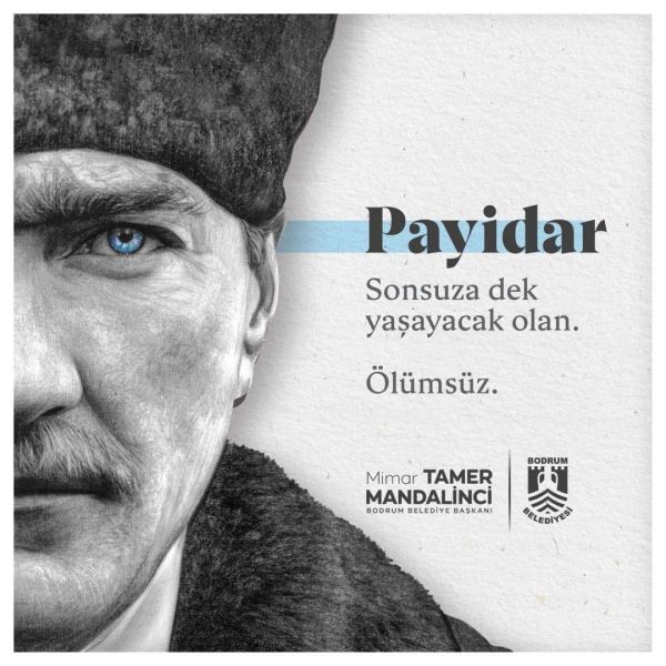 BAŞKAN MANDALİNCİ’DEN 10 KASIM MESAJI