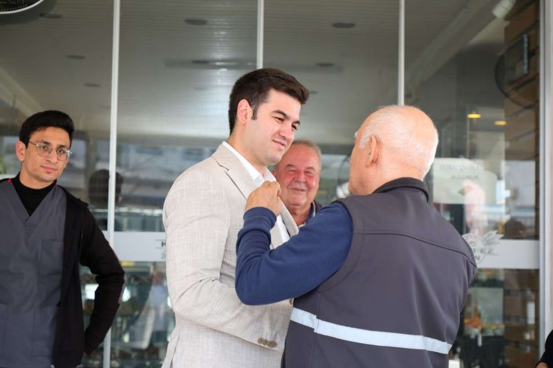 BAŞKAN MANDALİNCİ’DEN SAHA ZİYARETLERİ