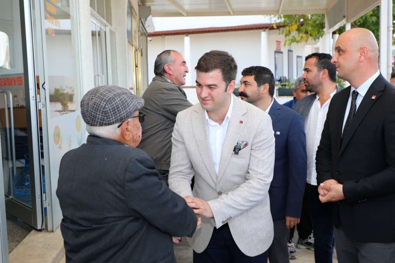 BAŞKAN MANDALİNCİ’DEN SAHA ZİYARETLERİ