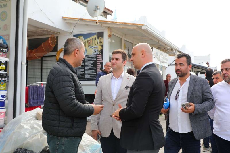 BAŞKAN MANDALİNCİ’DEN SAHA ZİYARETLERİ