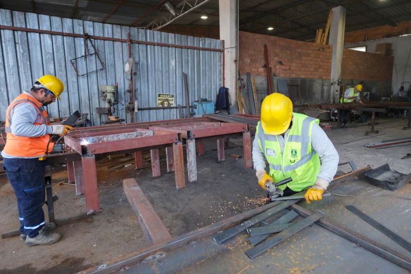 BELEDİYE ATÖLYELERİNDEN TASARRUFLU ÇALIŞMALAR