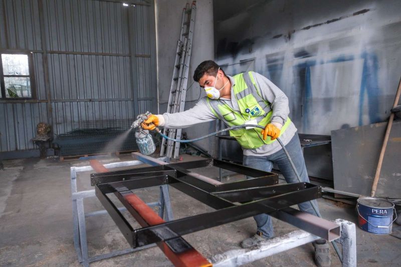 BELEDİYE ATÖLYELERİNDEN TASARRUFLU ÇALIŞMALAR