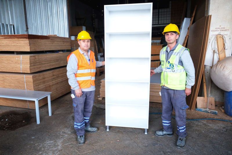 BELEDİYE ATÖLYELERİNDEN TASARRUFLU ÇALIŞMALAR