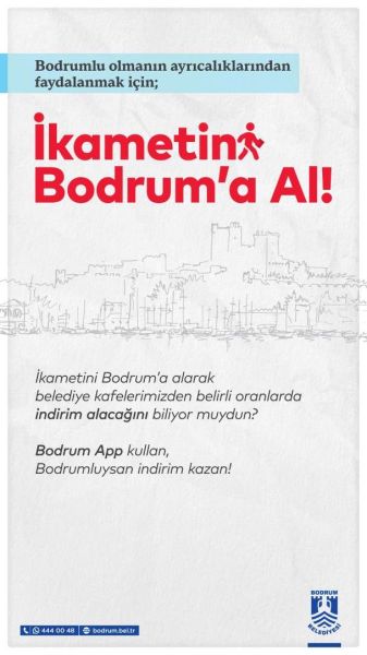 BAŞKAN MANDALİNCİ’DEN “İKAMETİNİ BODRUM’A AL!” ÇAĞRISI