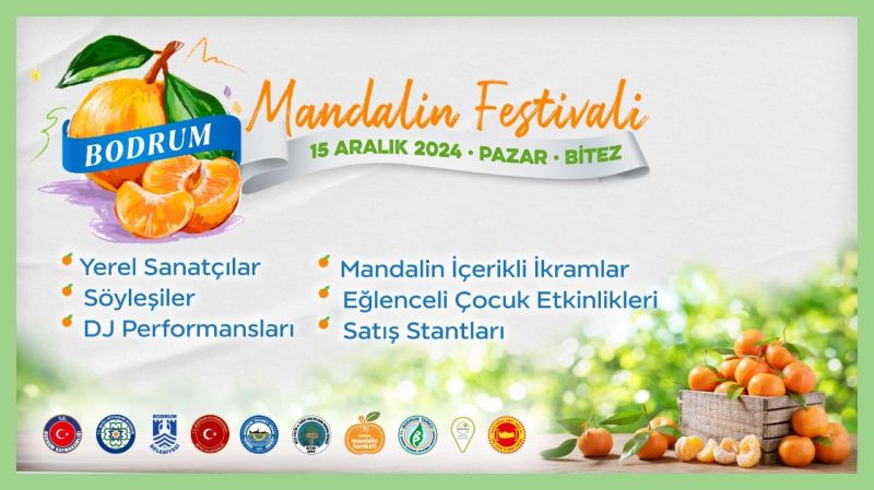 GELENEKSEL BODRUM MANDALİN FESTİVALİ BAŞLIYOR