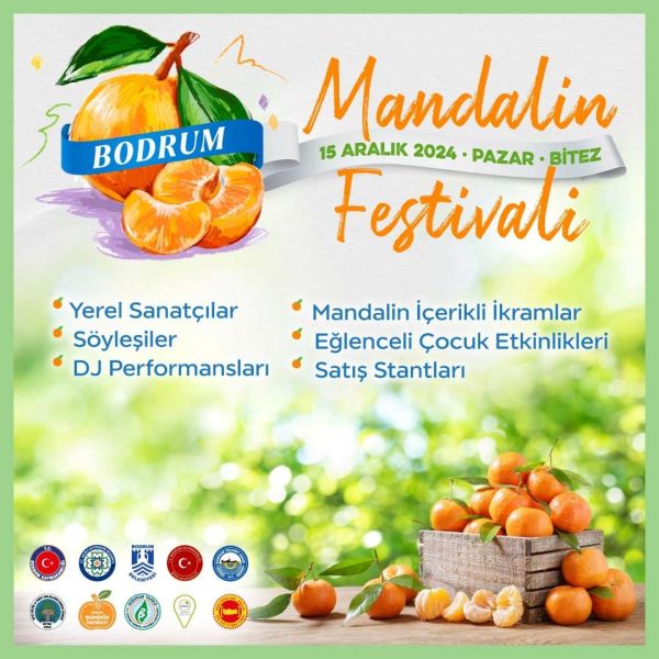 GELENEKSEL BODRUM MANDALİN FESTİVALİ BAŞLIYOR