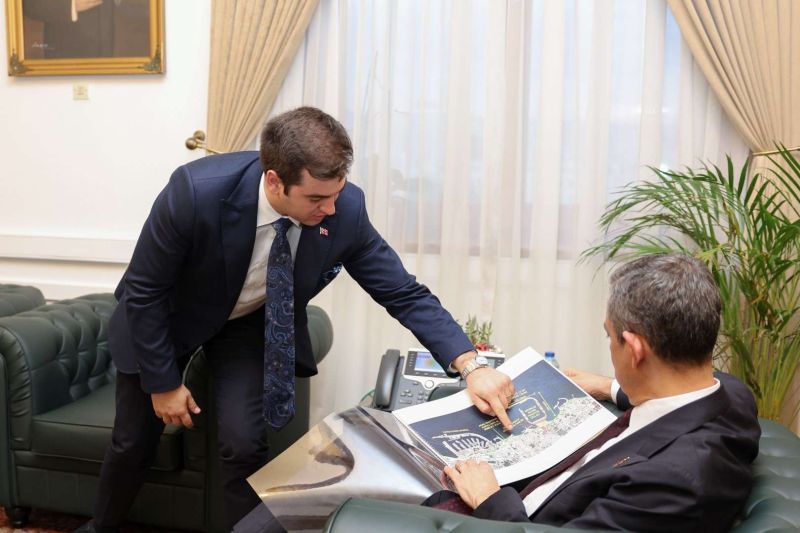 BAŞKAN MANDALİNCİ, TEPKİ ÇEKEN PROJE İÇİN ANKARA’DA