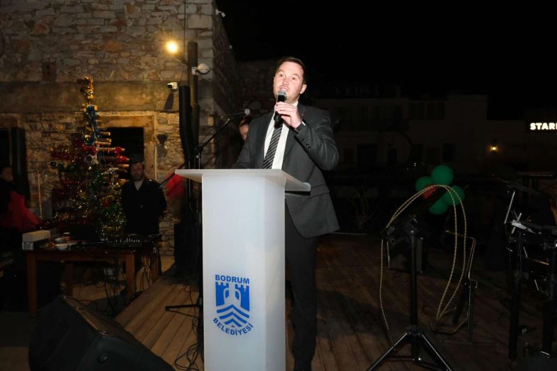 BELEDİYEDEN ULUSLARARASI TOPLULUĞA YENİ YIL KOKTEYLİ