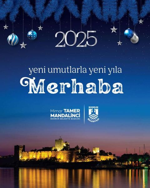 BAŞKAN TAMER MANDALİNCİ'DEN YENİ YIL MESAJI