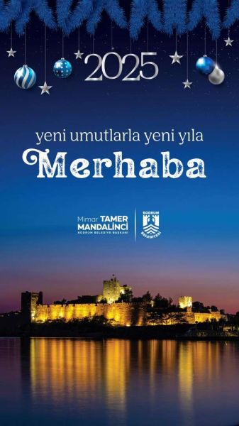 BAŞKAN TAMER MANDALİNCİ'DEN YENİ YIL MESAJI