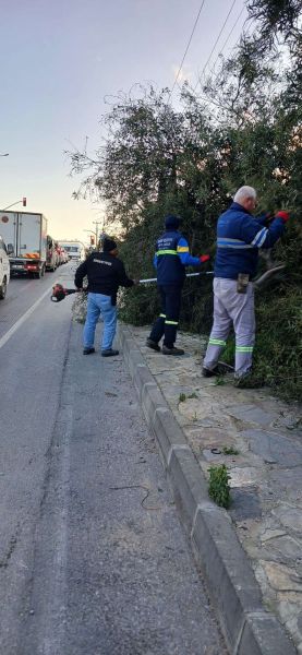 BELEDİYE, OLUMSUZLUKLARA KARŞI NÖBETTE